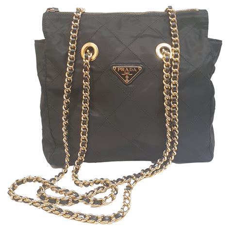 prada chain bag strap|Prada chain bag price.